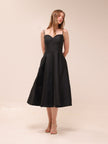 Sweetheart Midi A-Line Dress
