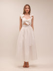 Itzel Bow Tied Midi Dress