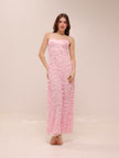 Enchantment Balconette Dress in Petal Pink