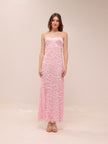 Enchantment Balconette Dress in Petal Pink