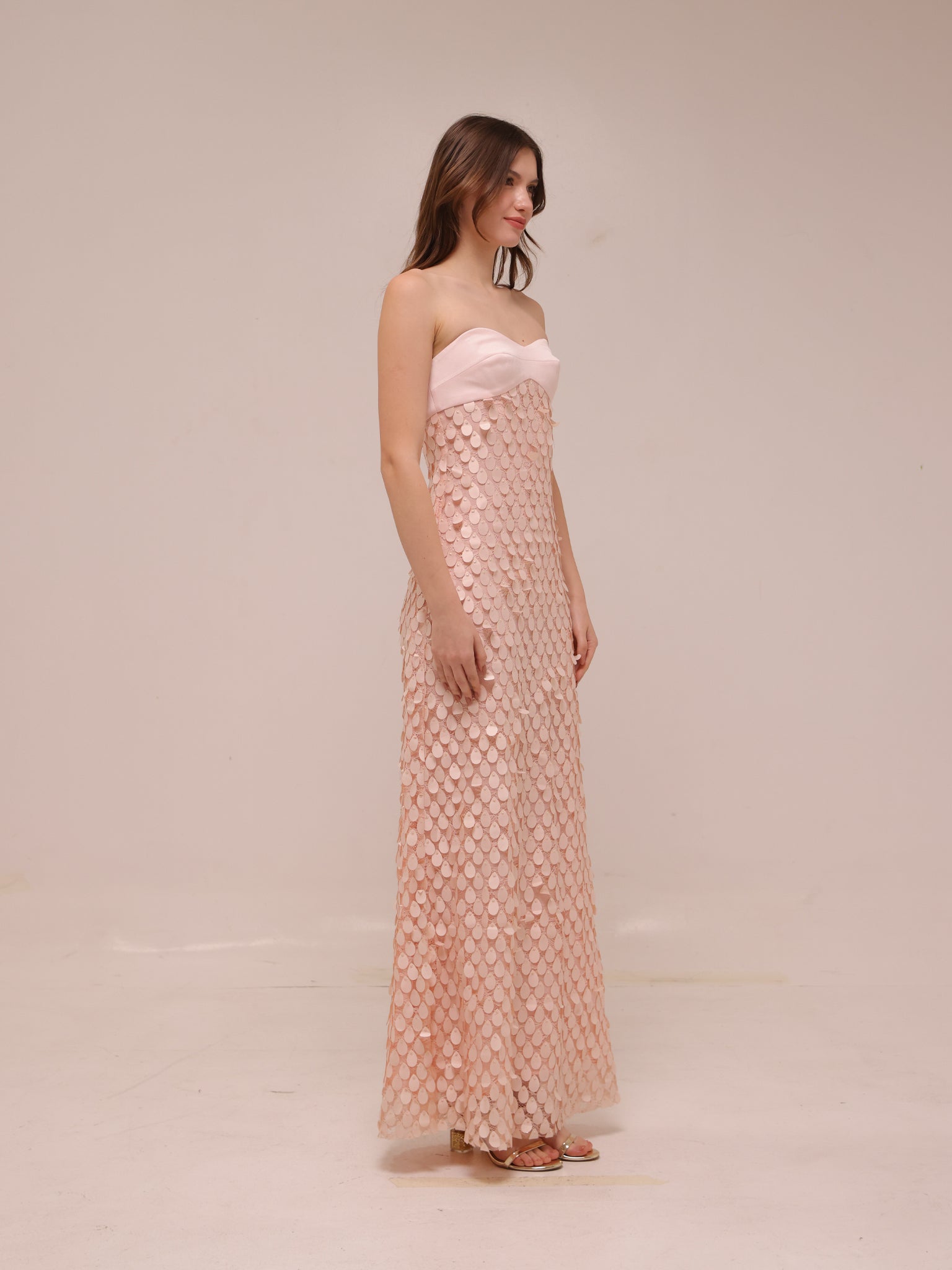 Supreme Extra Balconette Dress in Rose Water
