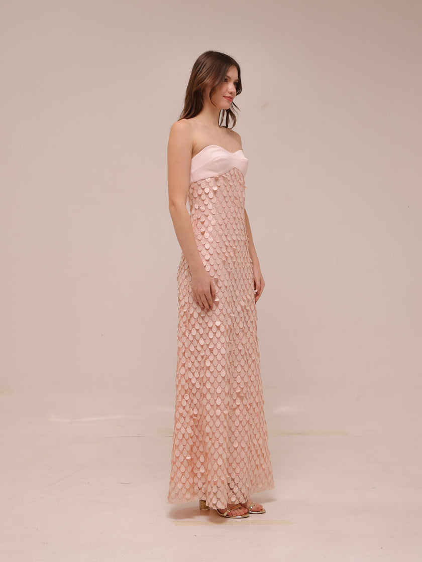 Supreme Extra Balconette Dress in Rose Water