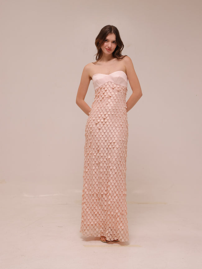 Supreme Extra Balconette Dress in Rose Water