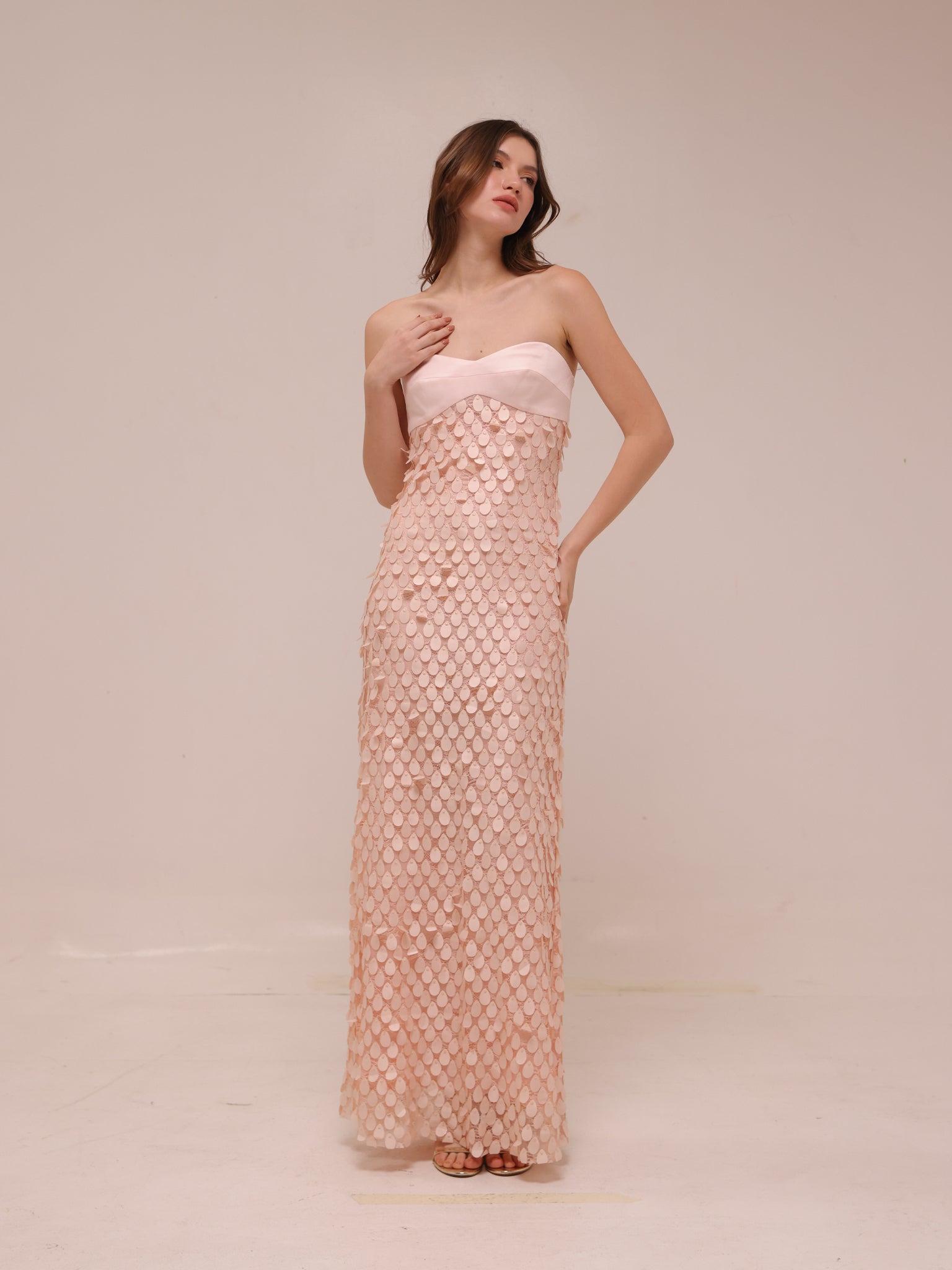 Supreme Extra Balconette Dress in Rose Water