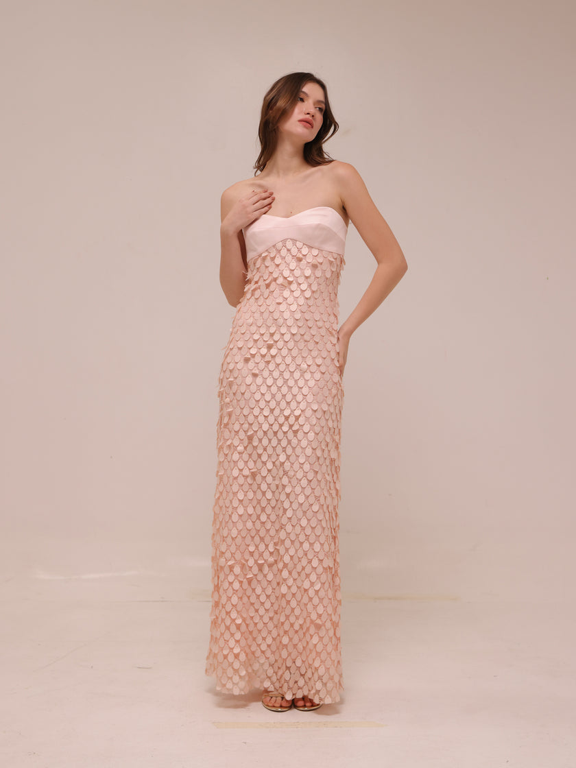 Supreme Extra Balconette Dress in Rose Water