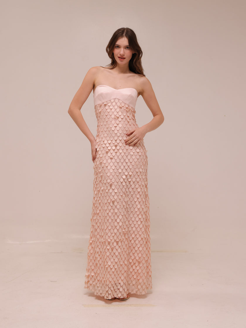 Supreme Extra Balconette Dress in Rose Water
