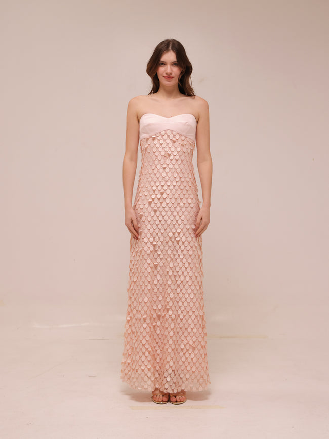 Supreme Extra Balconette Dress in Rose Water