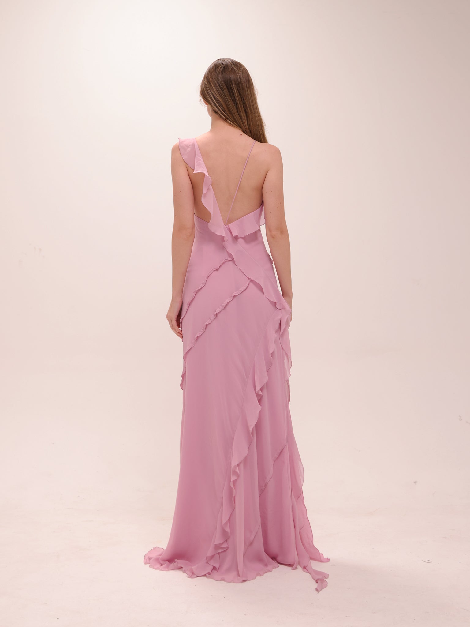 Nora Ruffle Maxi Dress