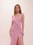Nora Ruffle Maxi Dress