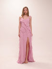 Nora Ruffle Maxi Dress