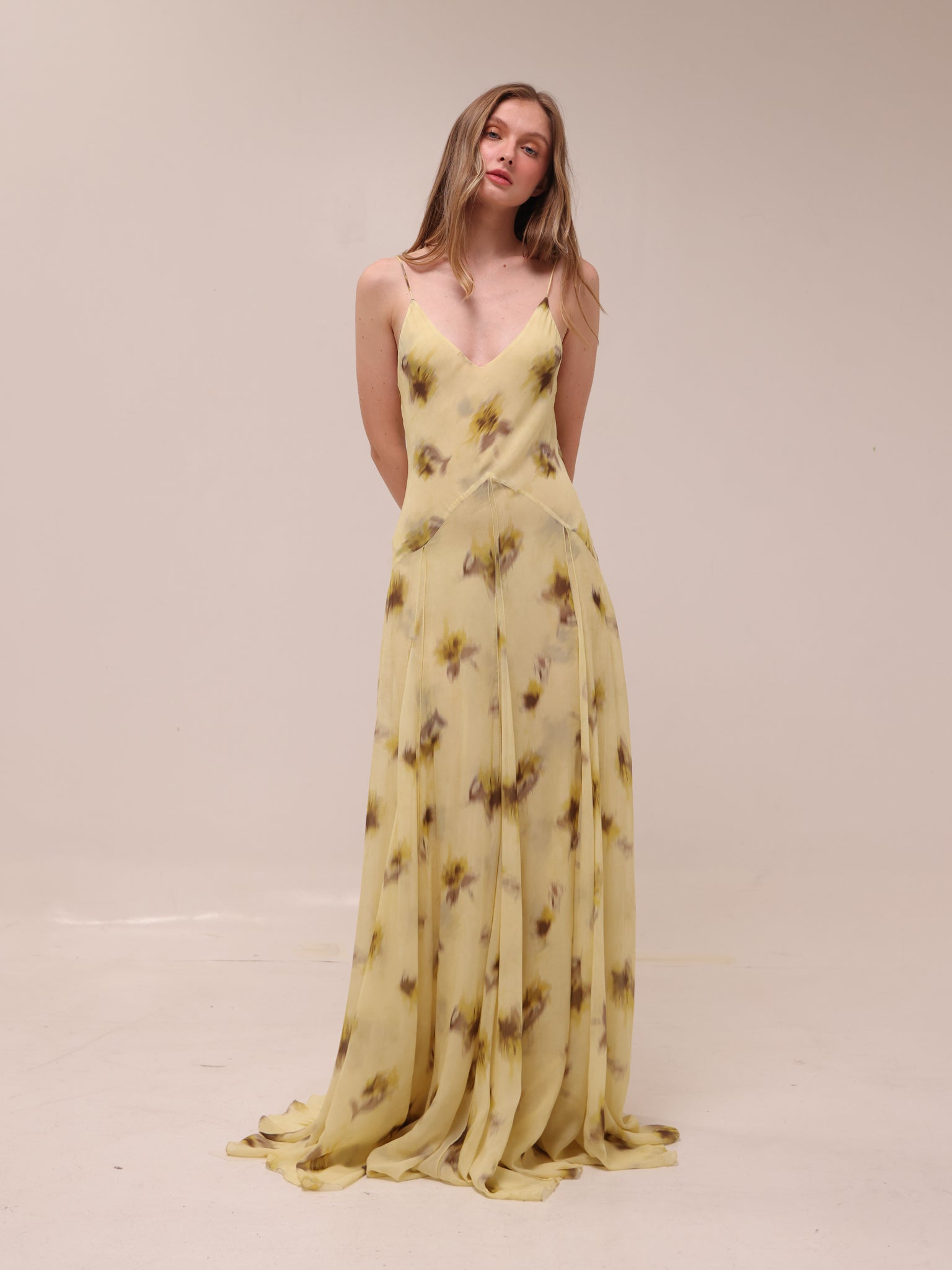 Capsule Chiffon Maxi Dress