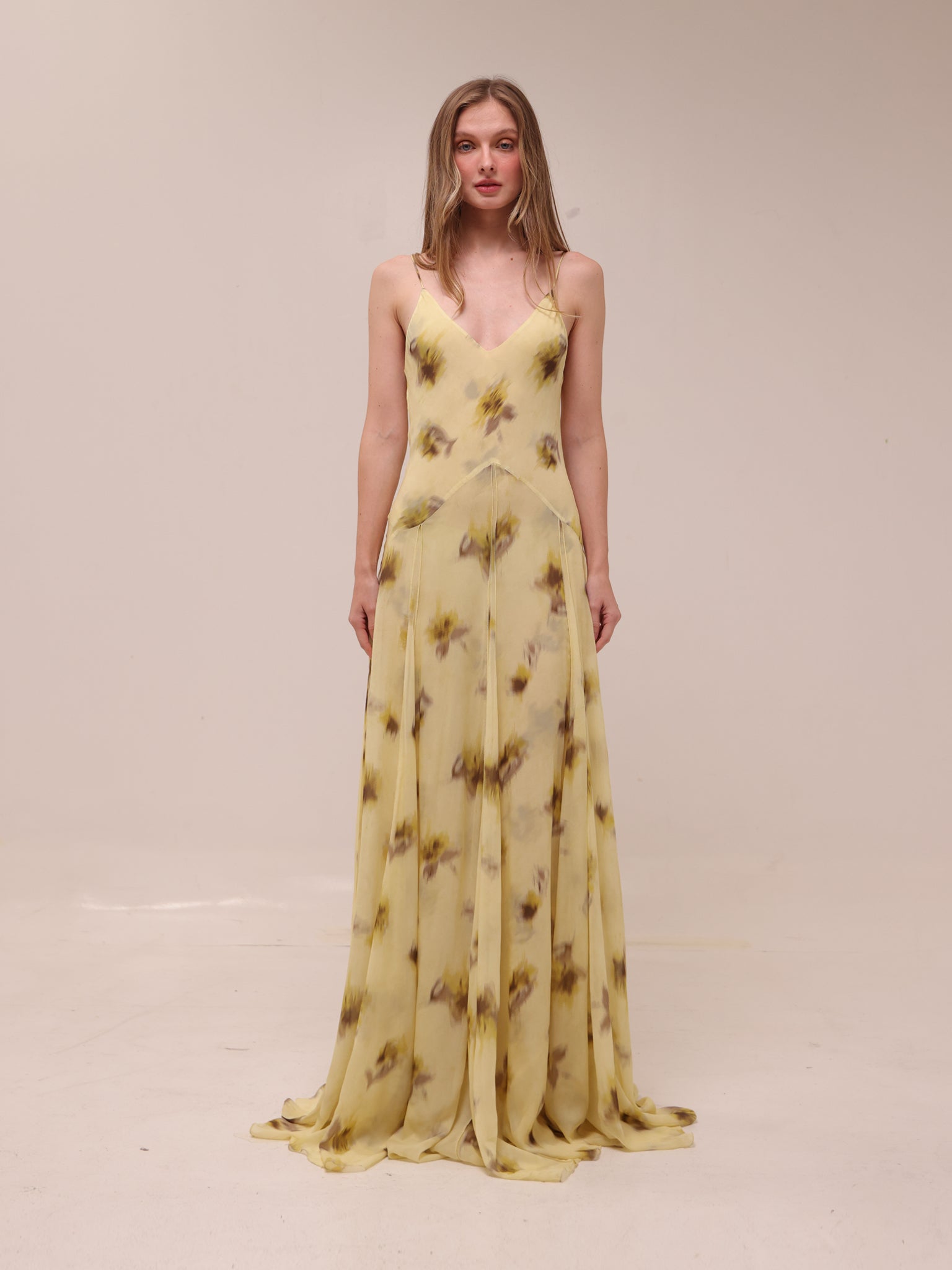 Capsule Chiffon Maxi Dress