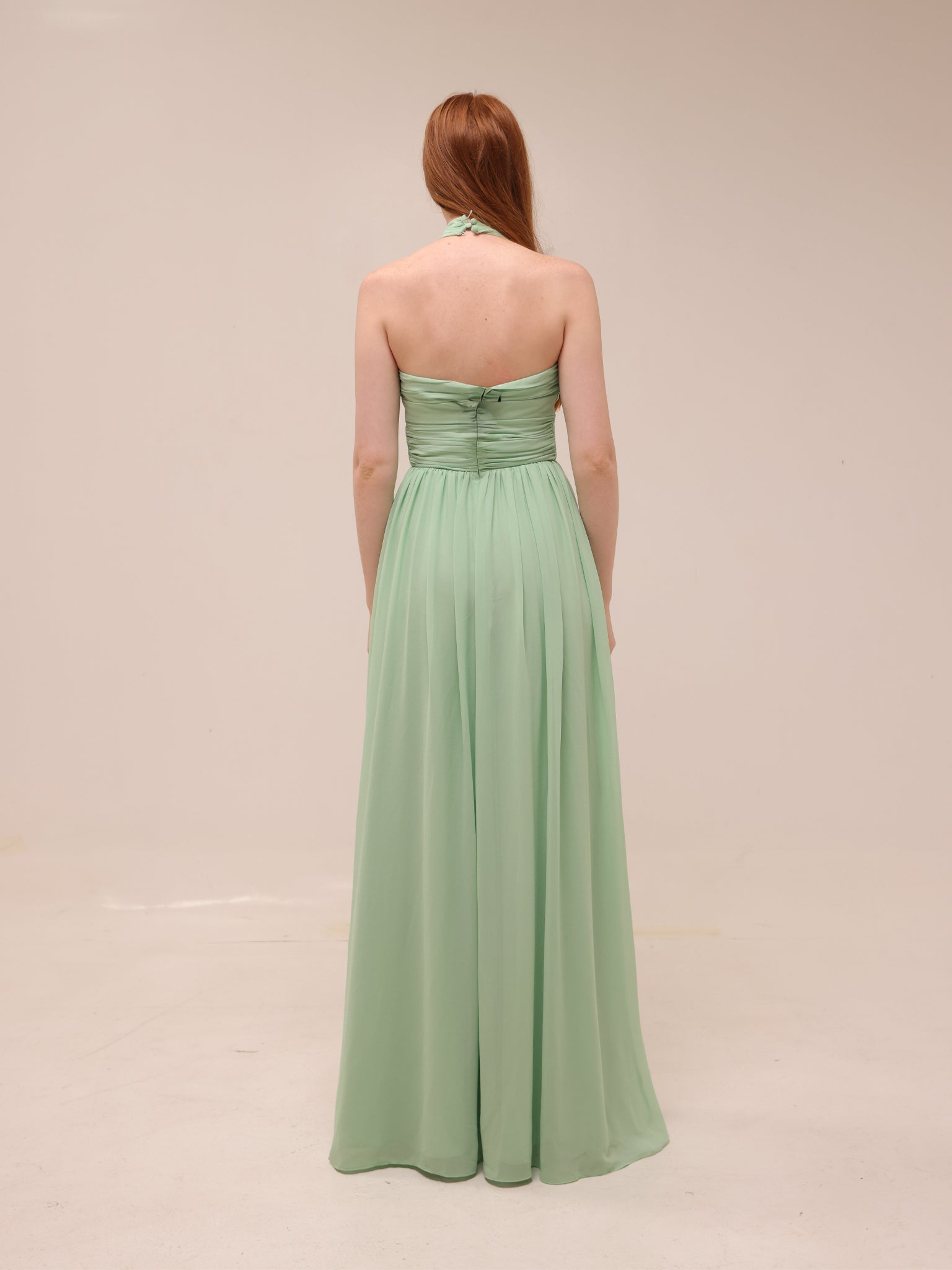 Viola Gown in Mint