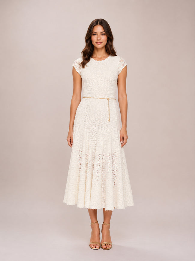 Ricocha Open-Knit Maxi dress