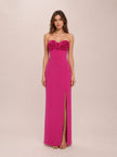 Gemma Strapless Column Gown