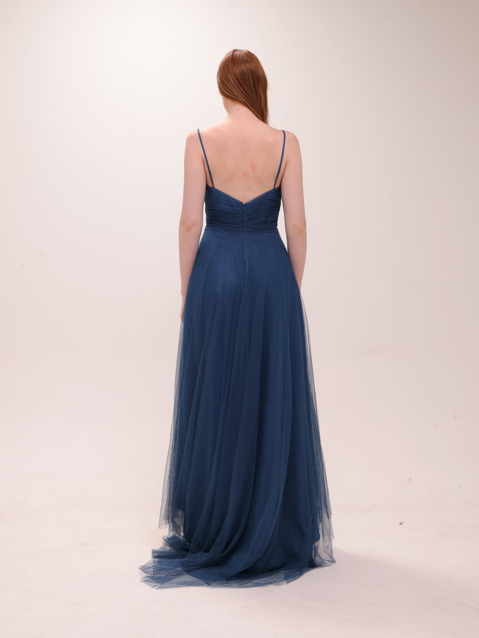 Midnight Tulle Bridesmaid Gown