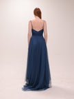 Midnight Tulle Bridesmaid Gown
