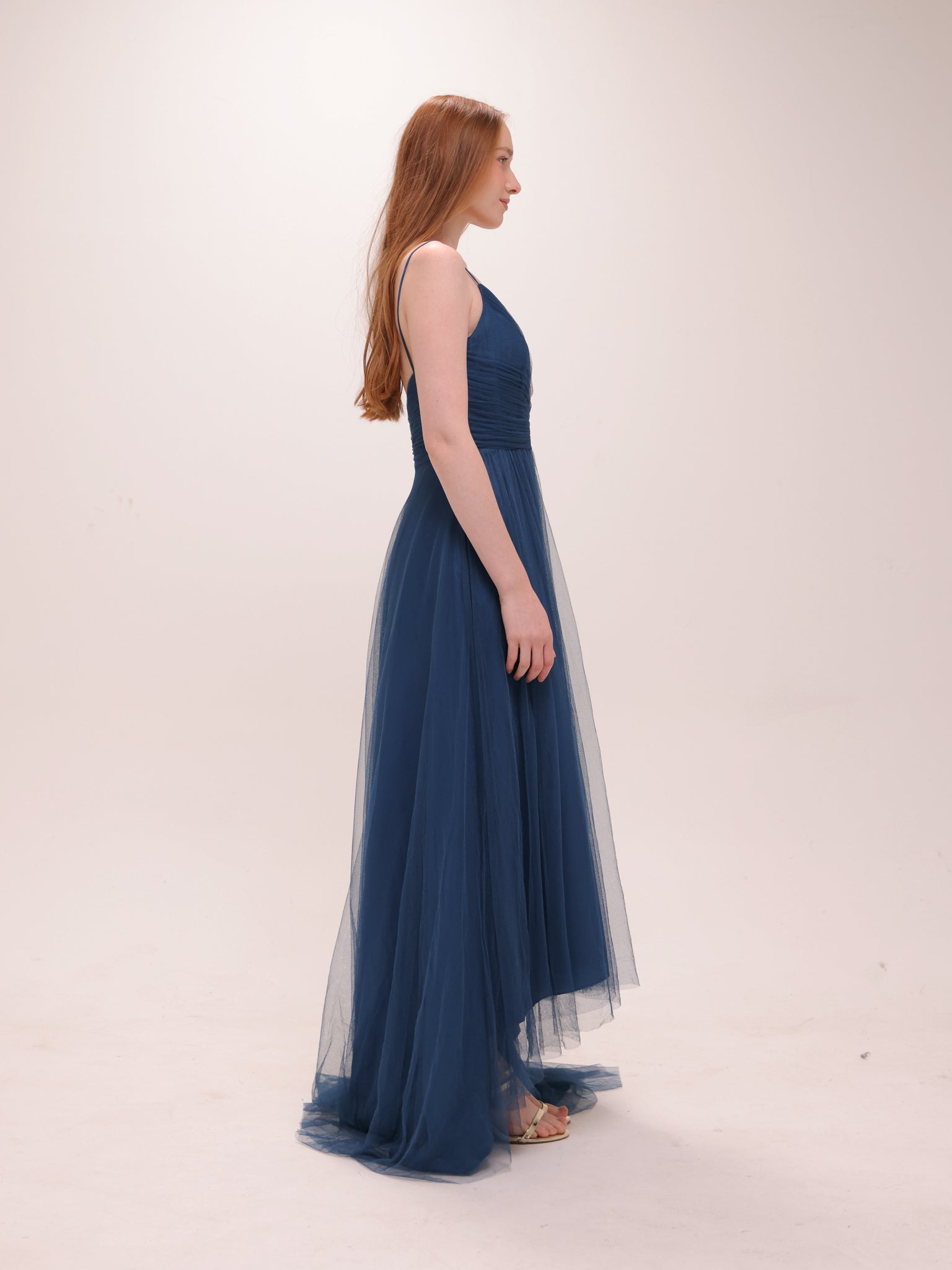 Midnight Tulle Bridesmaid Gown