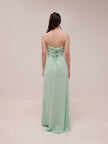 Bridesmaids Draped Chiffon Gown