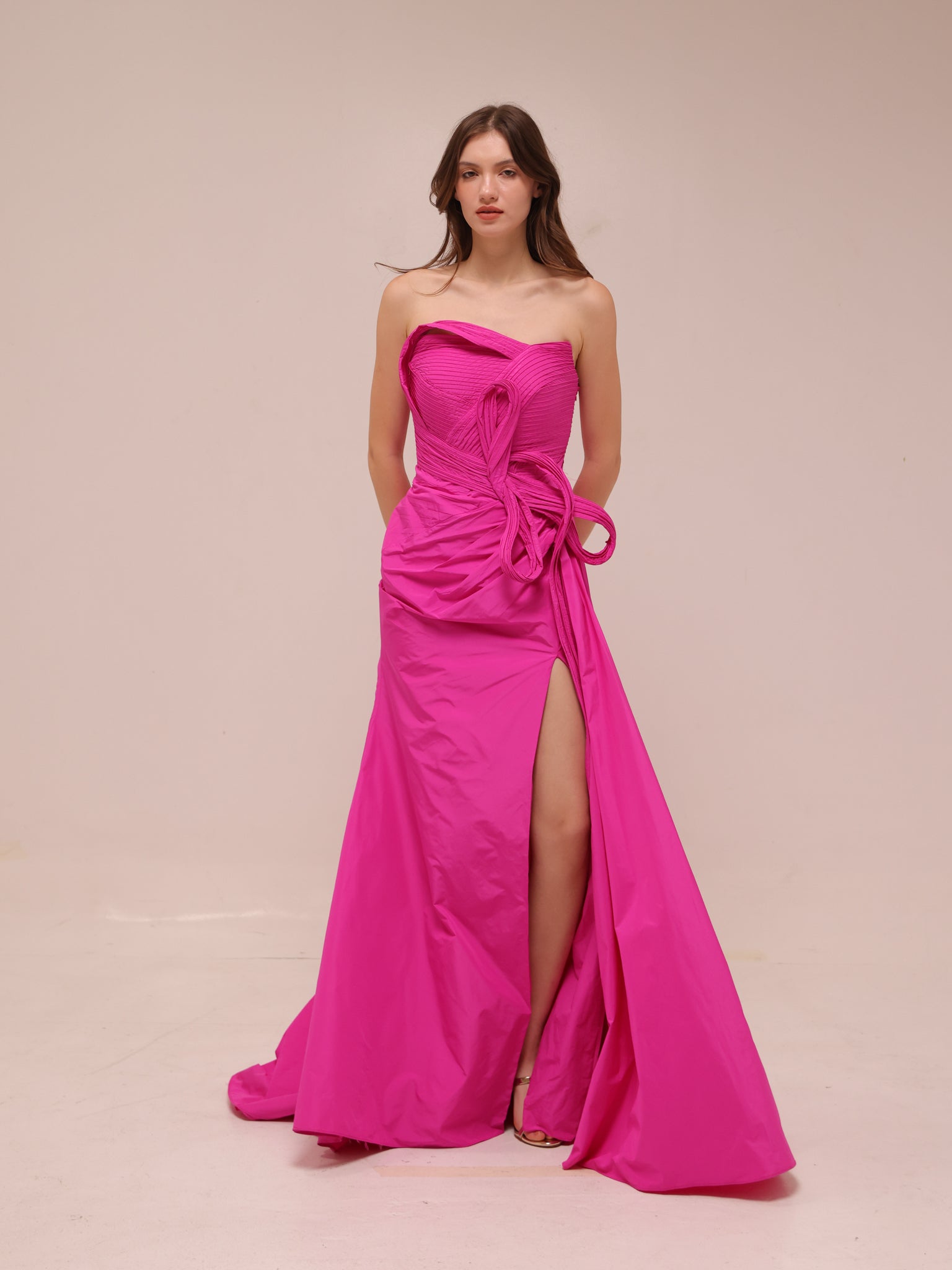 Fuchsia Reverie Gown