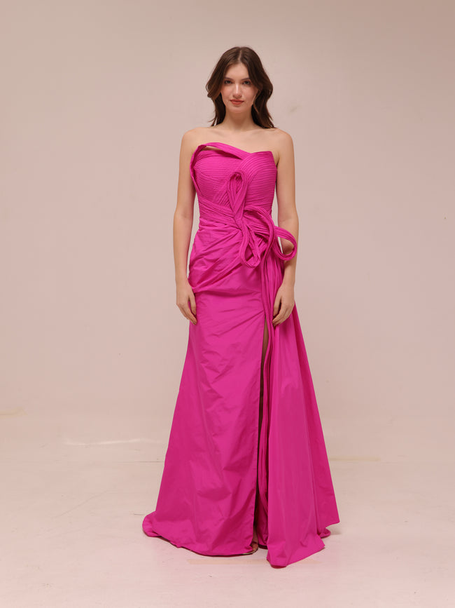 Fuchsia Reverie Gown