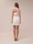 Liane White Floral Off-Shoulder Mini Dress