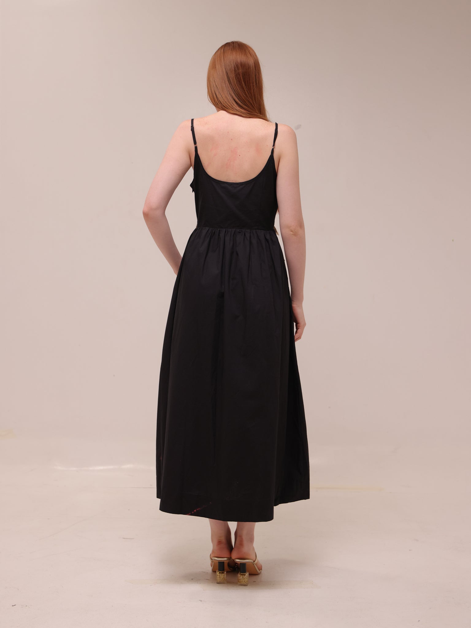 Bow Detail Midi Dress