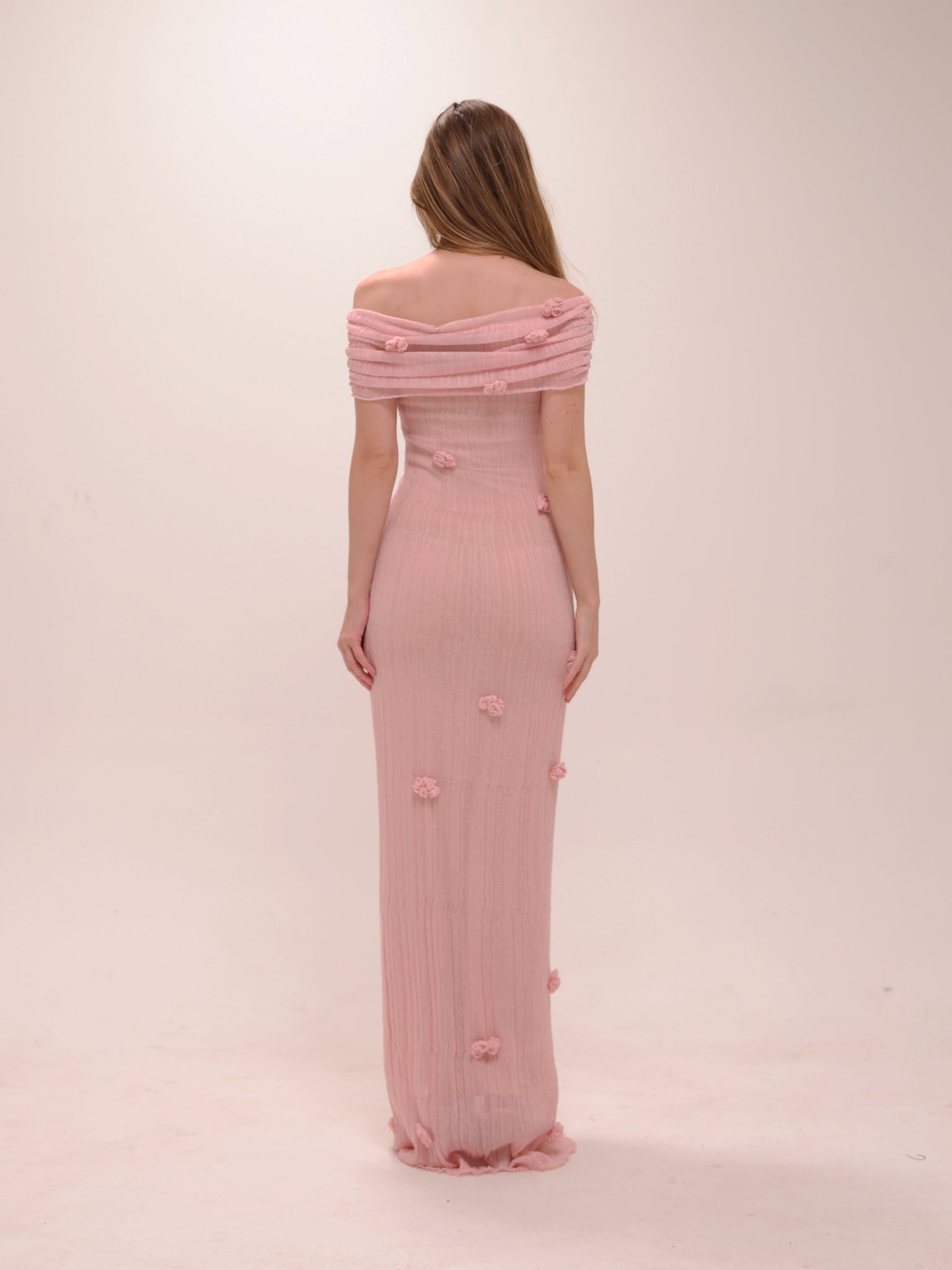 Brynn Orchid Knit Maxi Dress