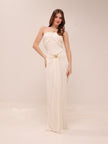 Quincy Halter Maxi Dress With Hardware - Ivory
