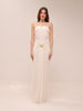Quincy Halter Maxi Dress With Hardware - Ivory