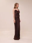 Nina Satin and Lace Camisole and Skirt