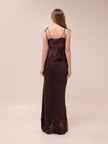Nina Satin and Lace Camisole and Skirt