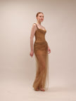 Mara Dress in Brown