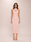 Monroe Midi Dress - Baby Pink