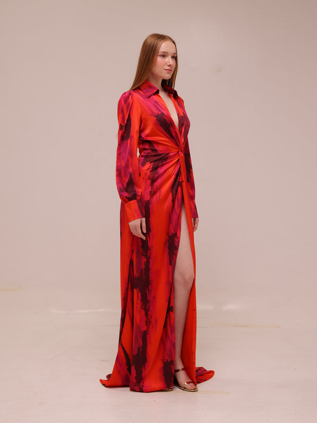 Gabriella Long Sleeve Maxi Dress