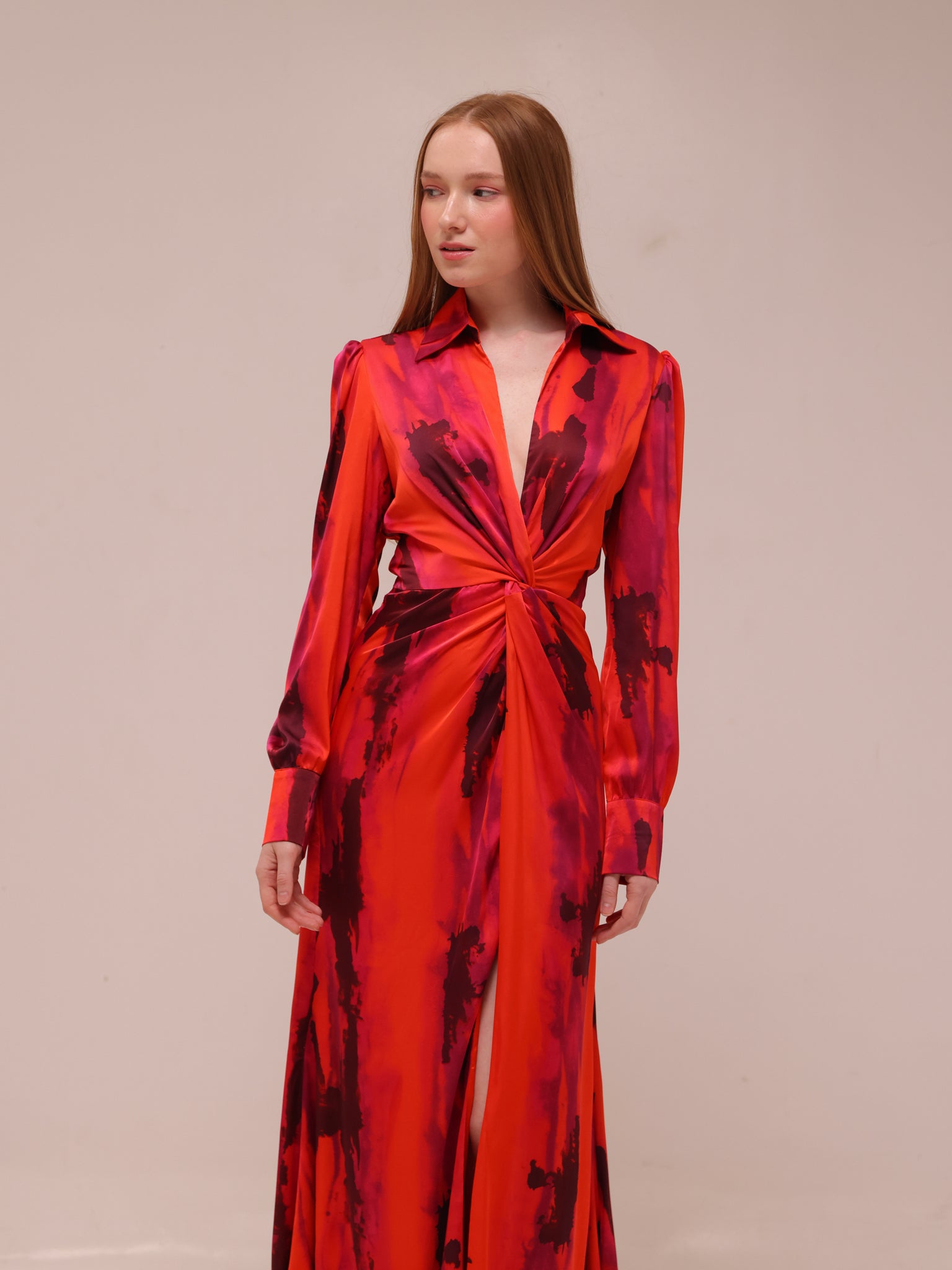 Gabriella Long Sleeve Maxi Dress