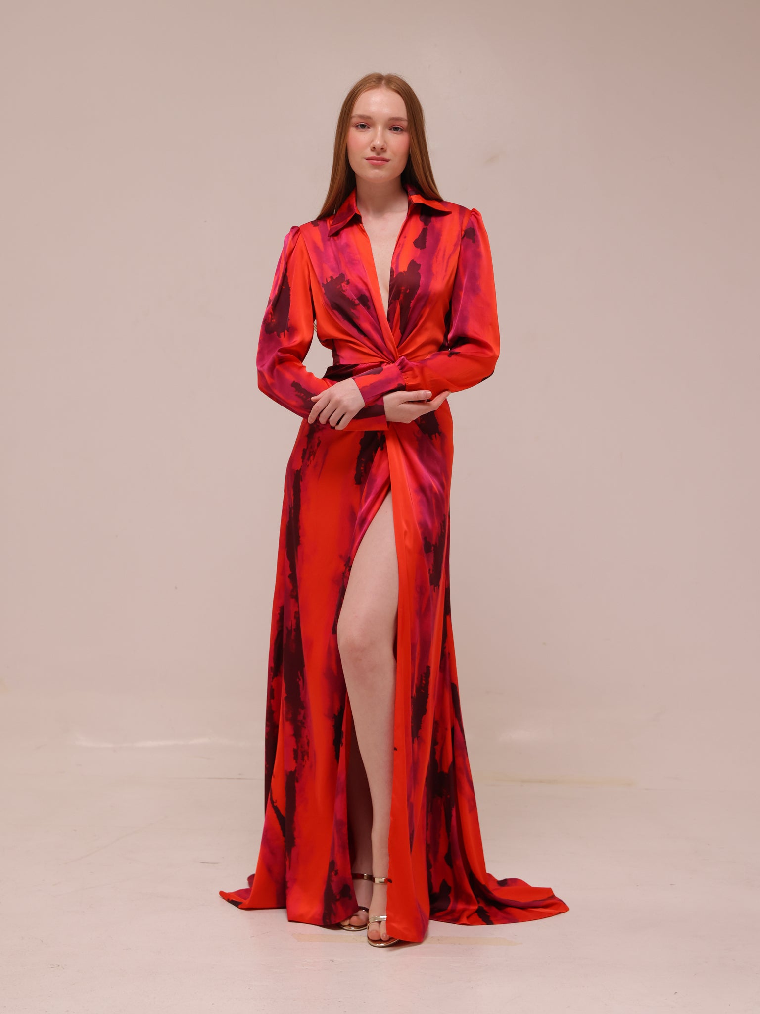 Gabriella Long Sleeve Maxi Dress