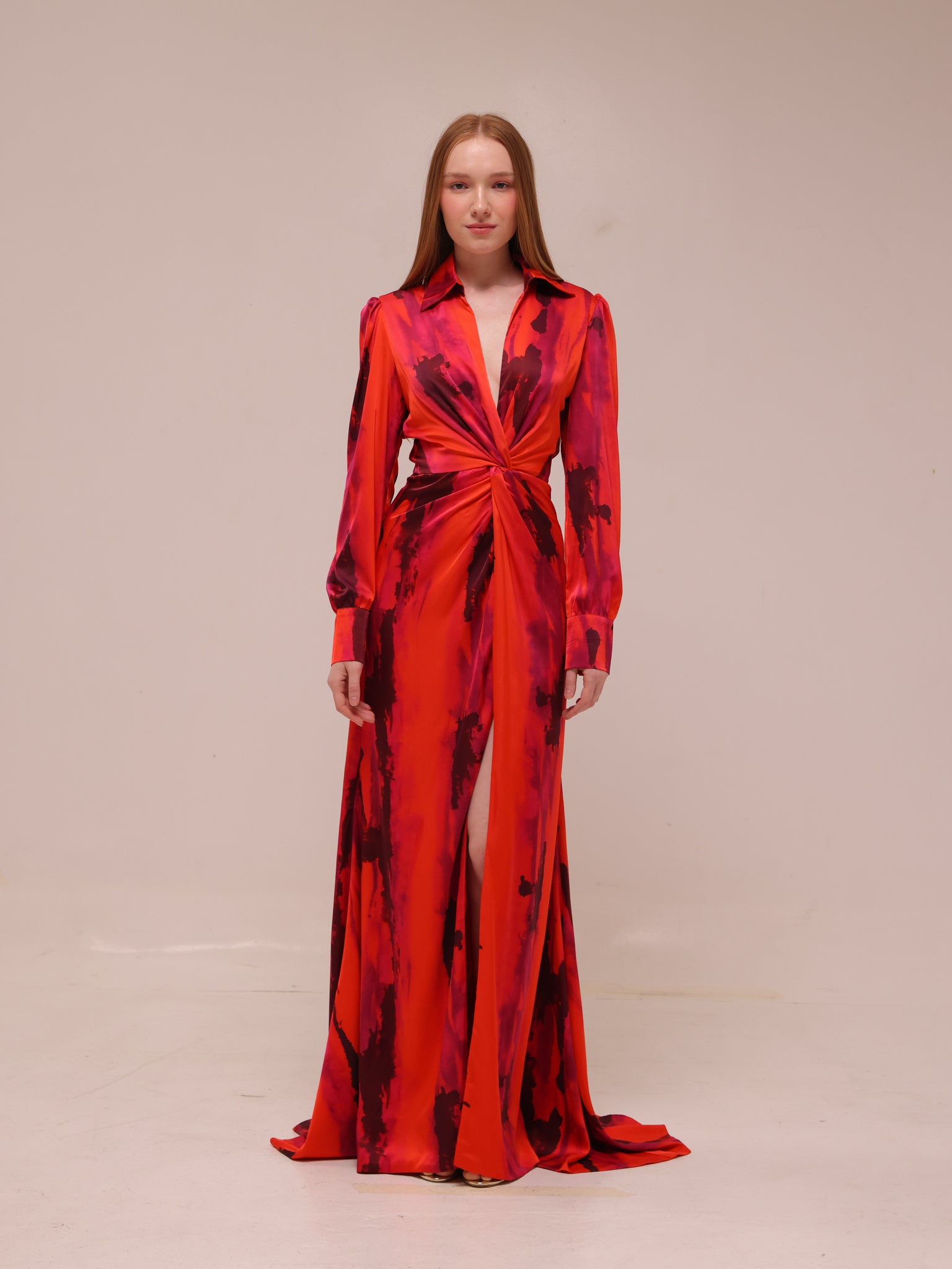 Gabriella Long Sleeve Maxi Dress