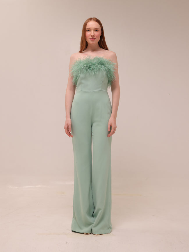 The Colette Mint Green Jumpsuit