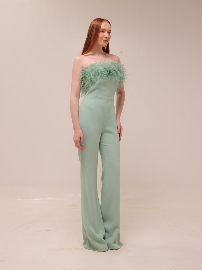 The Colette Mint Green Jumpsuit