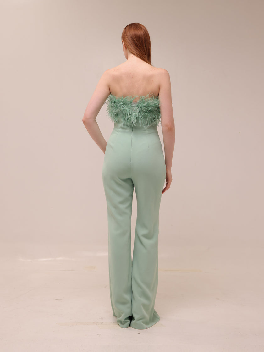The Colette Mint Green Jumpsuit