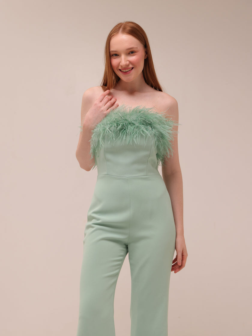 The Colette Mint Green Jumpsuit