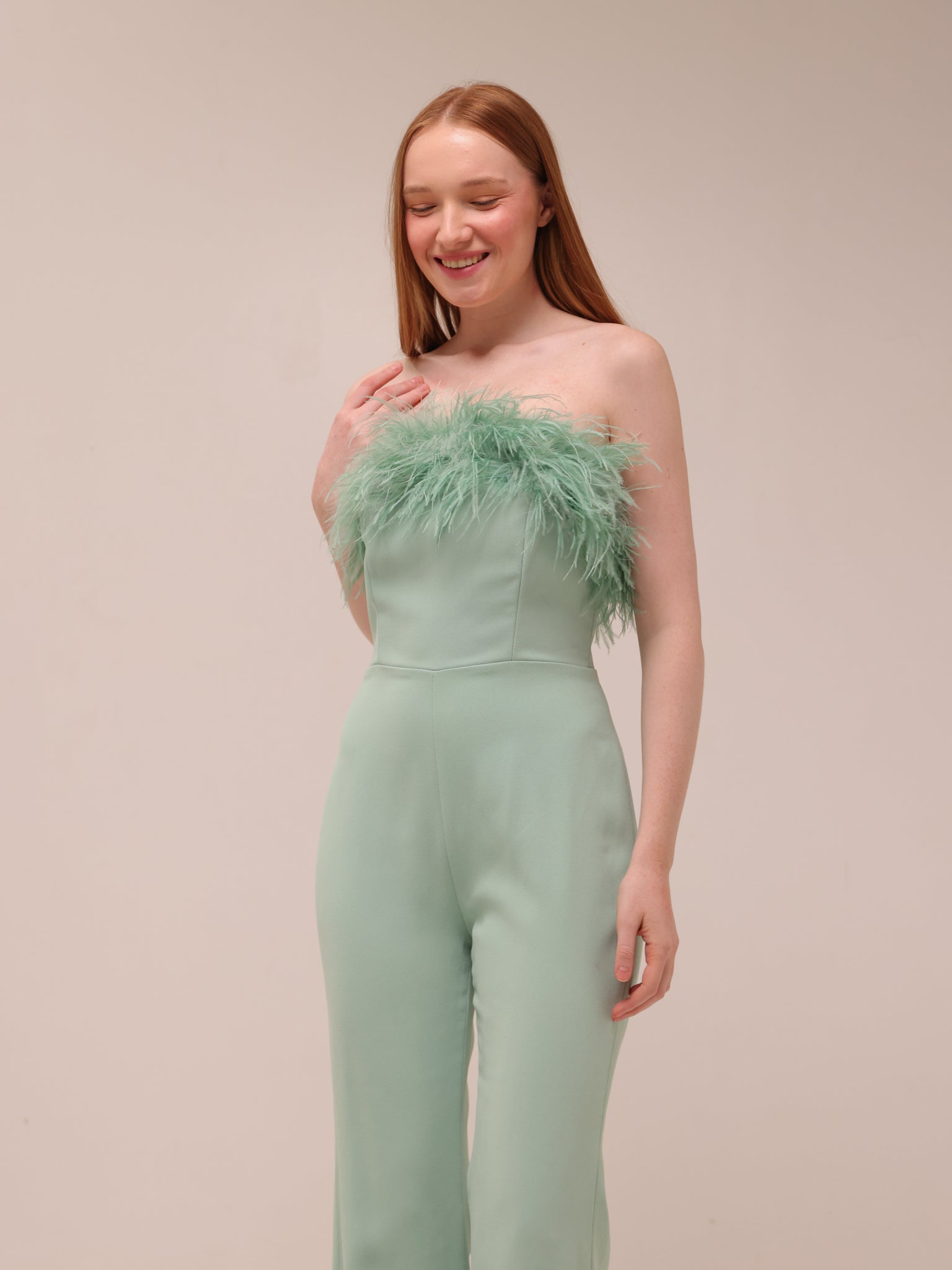 The Colette Mint Green Jumpsuit