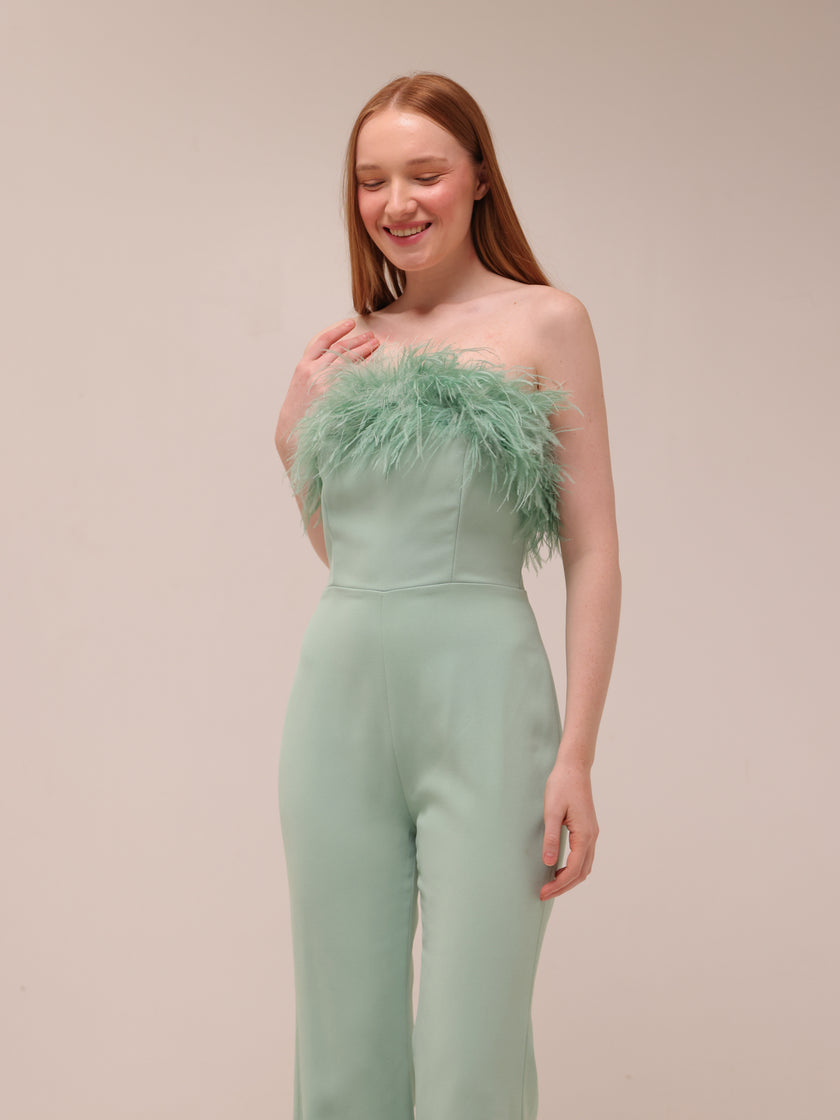 The Colette Mint Green Jumpsuit