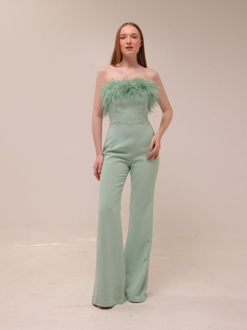 The Colette Mint Green Jumpsuit