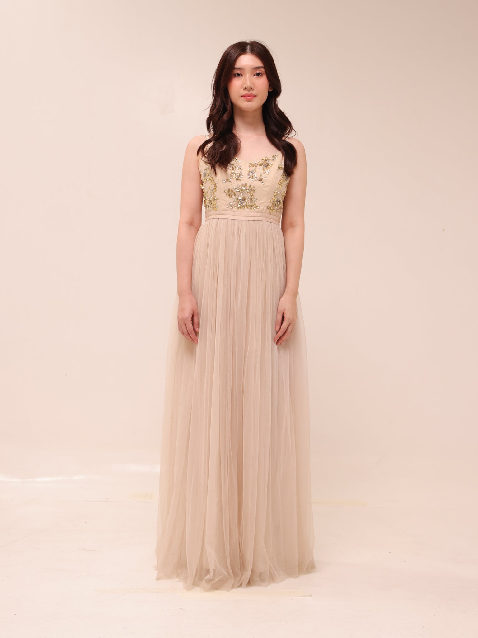 Champagne Stardust Gown