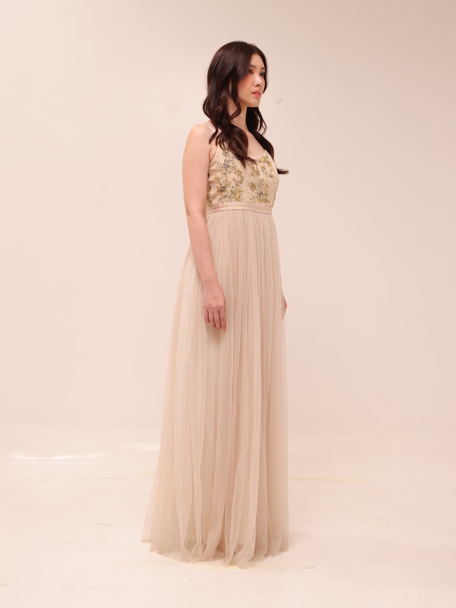 Champagne Stardust Gown