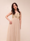 Champagne Stardust Gown