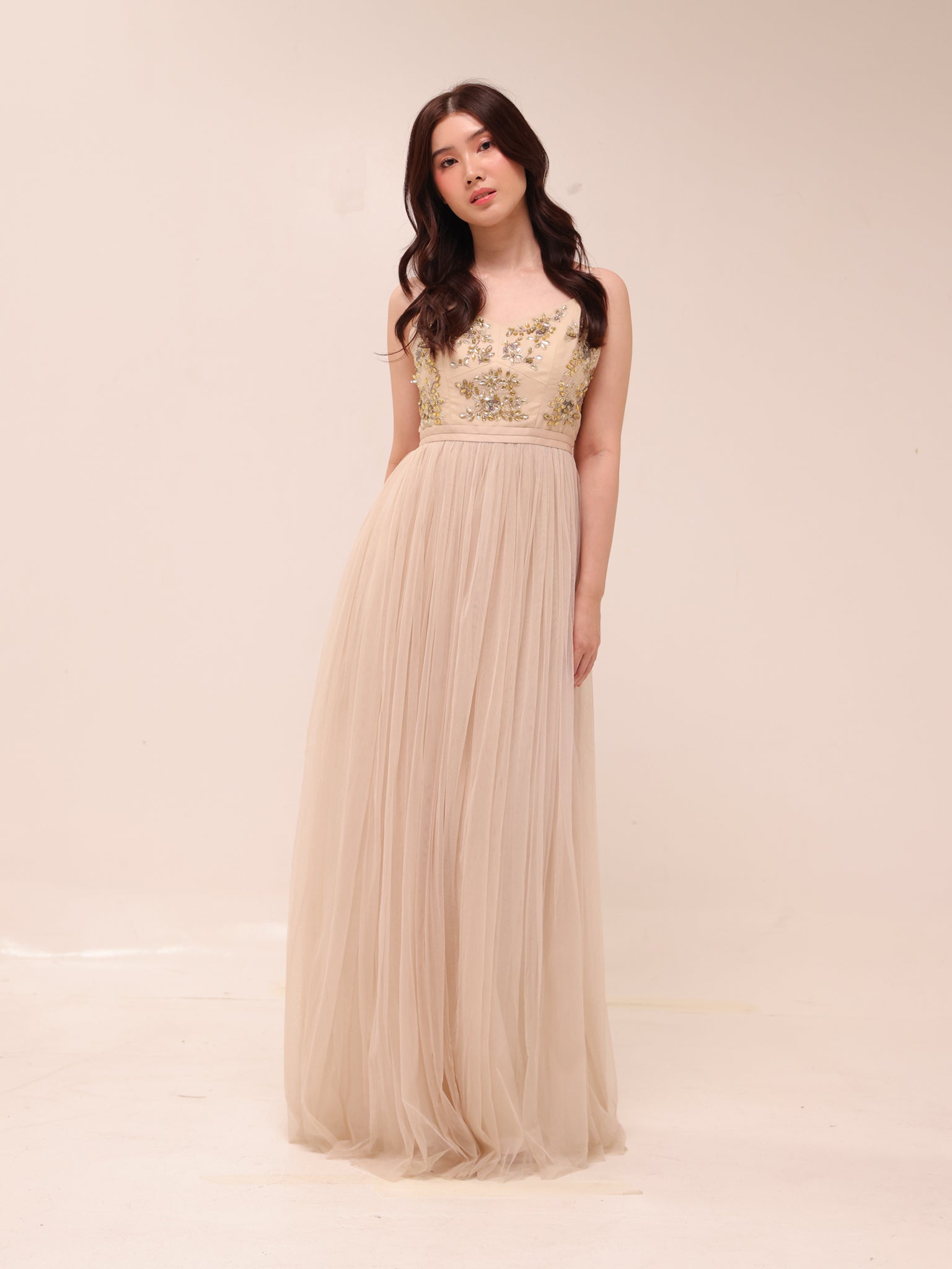 Champagne Stardust Gown