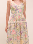 Iris Embroidered Cami Gown